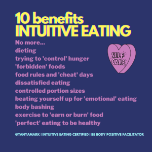 Ditch calorie counting, the benefits of Intuitive Eating
